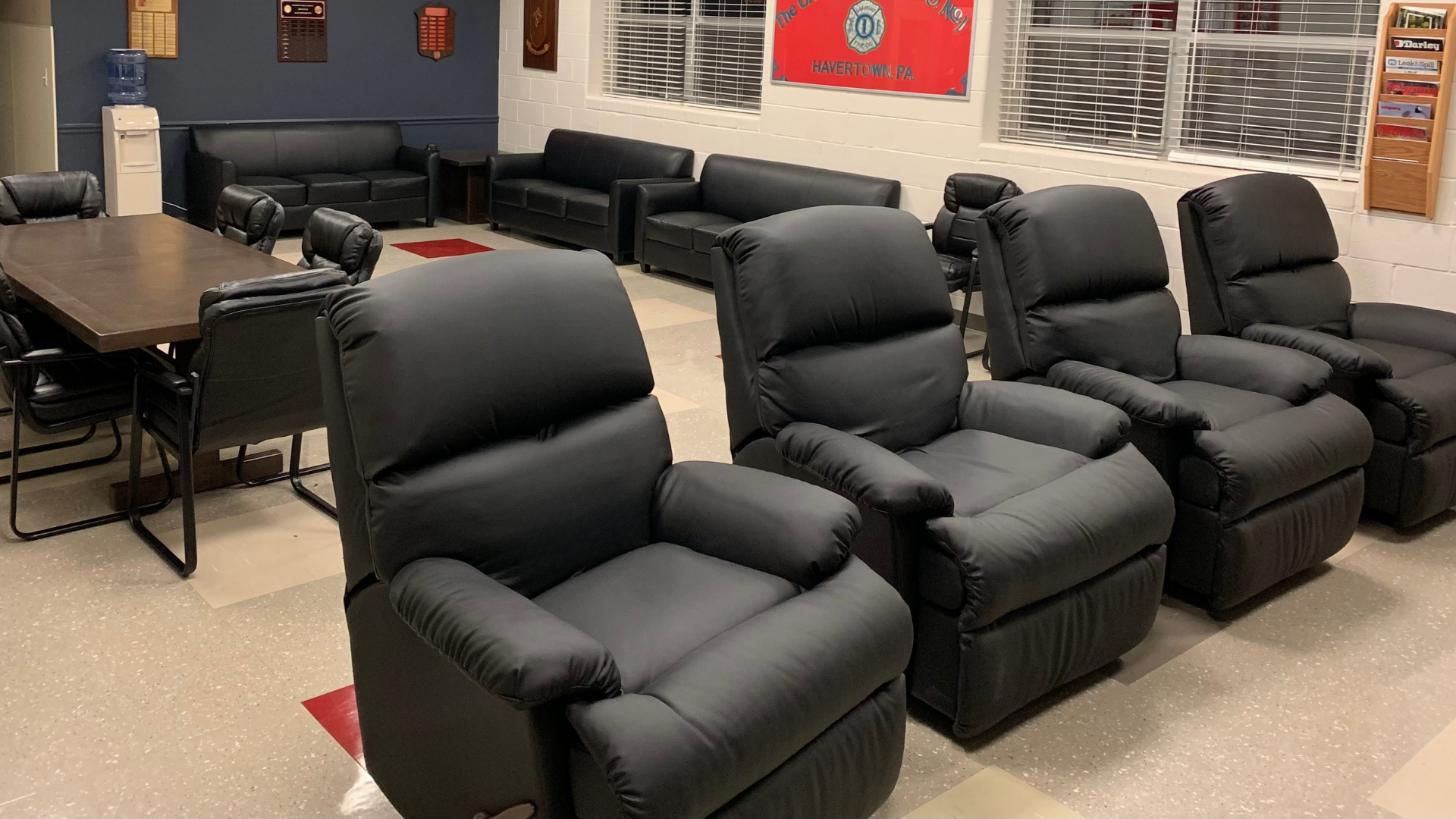 Top Fire Station Recliners for a Philly Area Firehouse