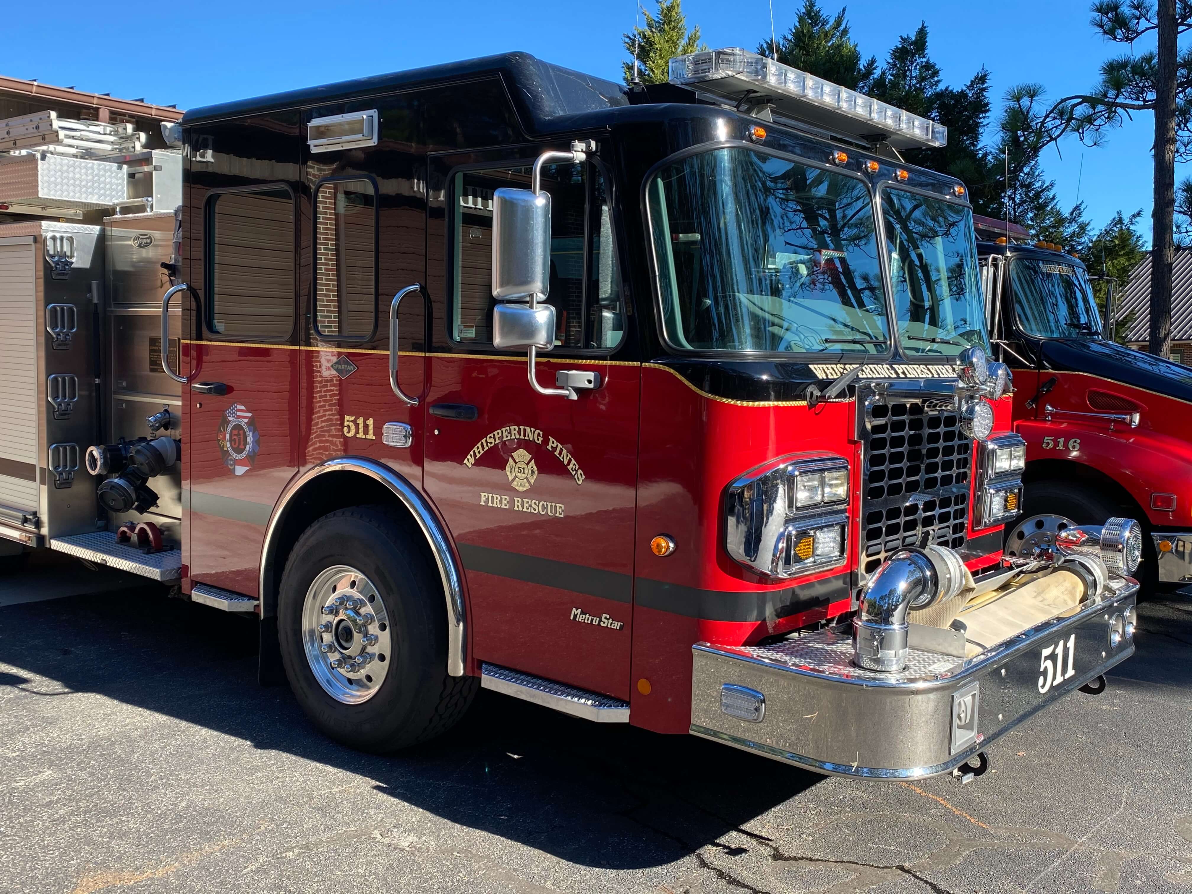 Whispering Pines (NC) Fire Department | Custom Logo Firehouse Furniture