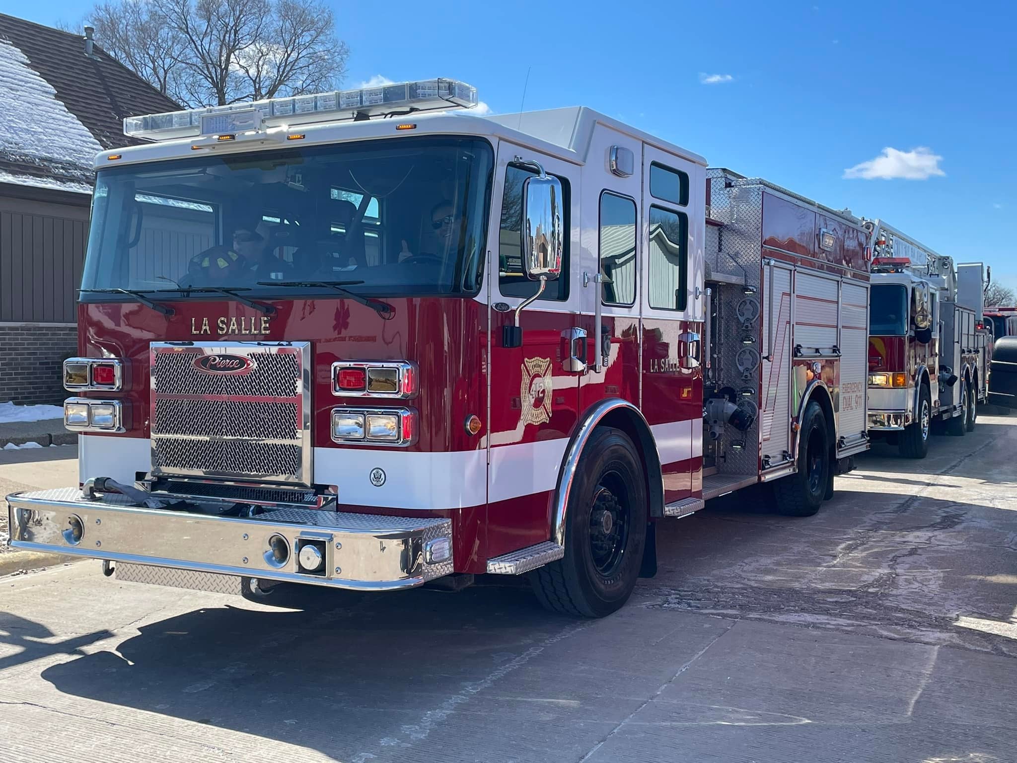 LA SALLE FIRE DEPARTMENT, LA SALLE, IL | DUTY-BUILT™ ULTIMATE FIREFIGHTER RECLINERS AND FIREHOUSE COLLECTION™ SOLID-WOOD BEDS W/ 3 DRAWERS