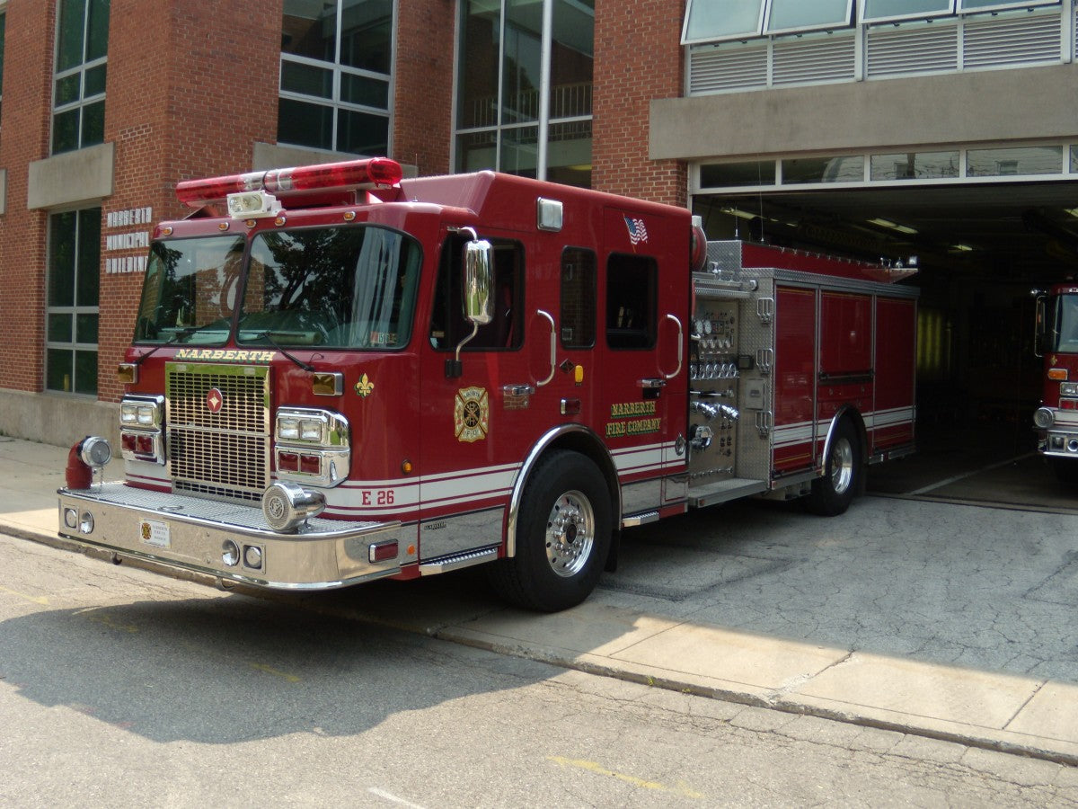 New Custom Embroidered Firehouse Recliners for Narberth Vol. Fire Company (PA)