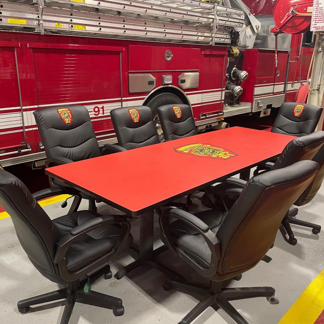 Custom Firehouse Furniture for Oakhurst NJ Fire Station