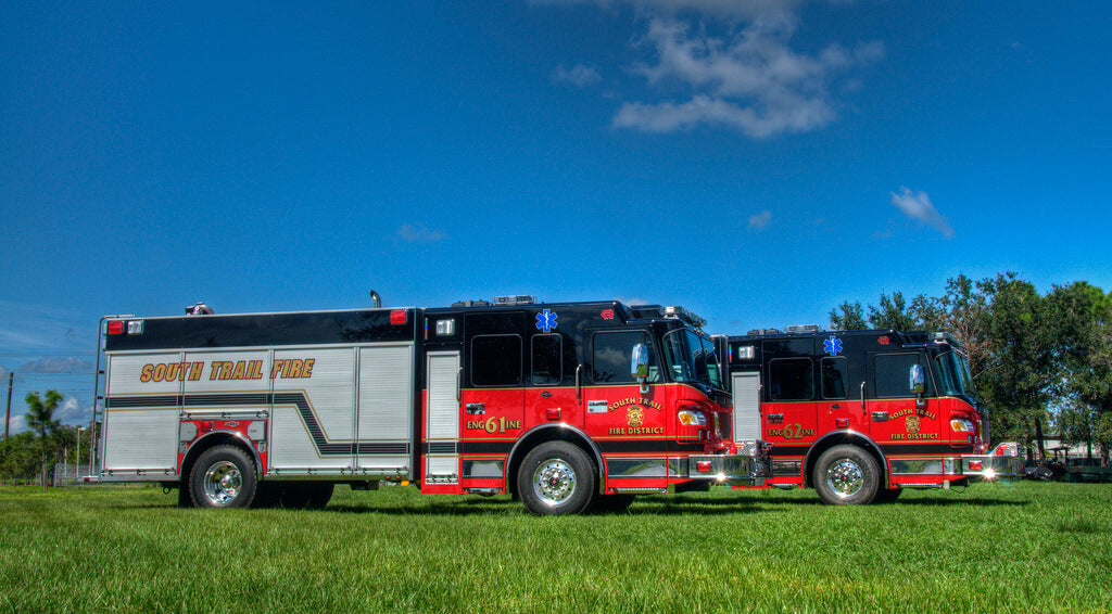 New Custom Embroidered Recliners and Office Chairs for South Trail Fire