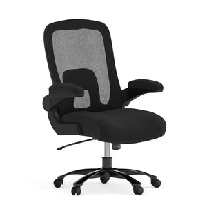 Duty-Built® HD 500 lb. Rated Mesh Executive Swivel Office Chair w/Lumbar Support - FREE SHIPPING with 2+