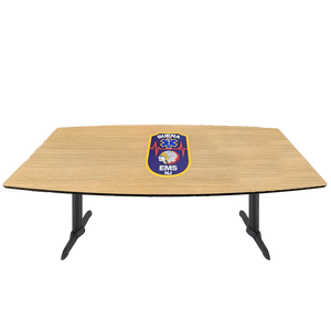 Custom Laminate-Top Firehouse Conference/Dining Table