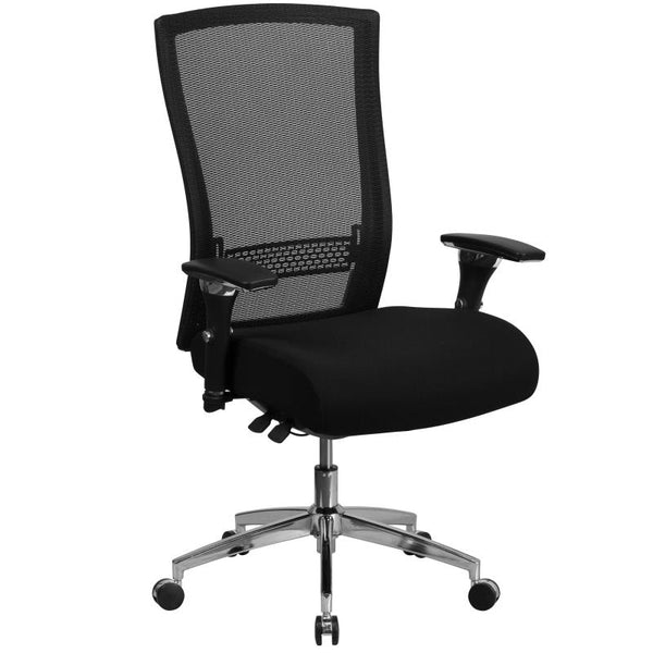 Duty-Built® HD 300 lb. Rated Mesh Multifunction Office Chair w/Seat Slider - FREE SHIPPING with 2+