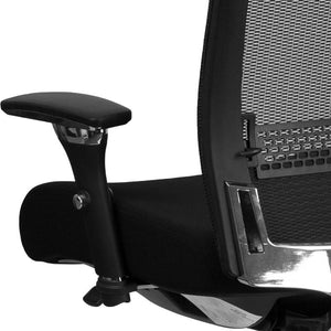 Duty-Built® HD 300 lb. Rated Mesh Multifunction Office Chair w/Seat Slider - FREE SHIPPING with 2+